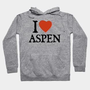 I Love Aspen Hoodie